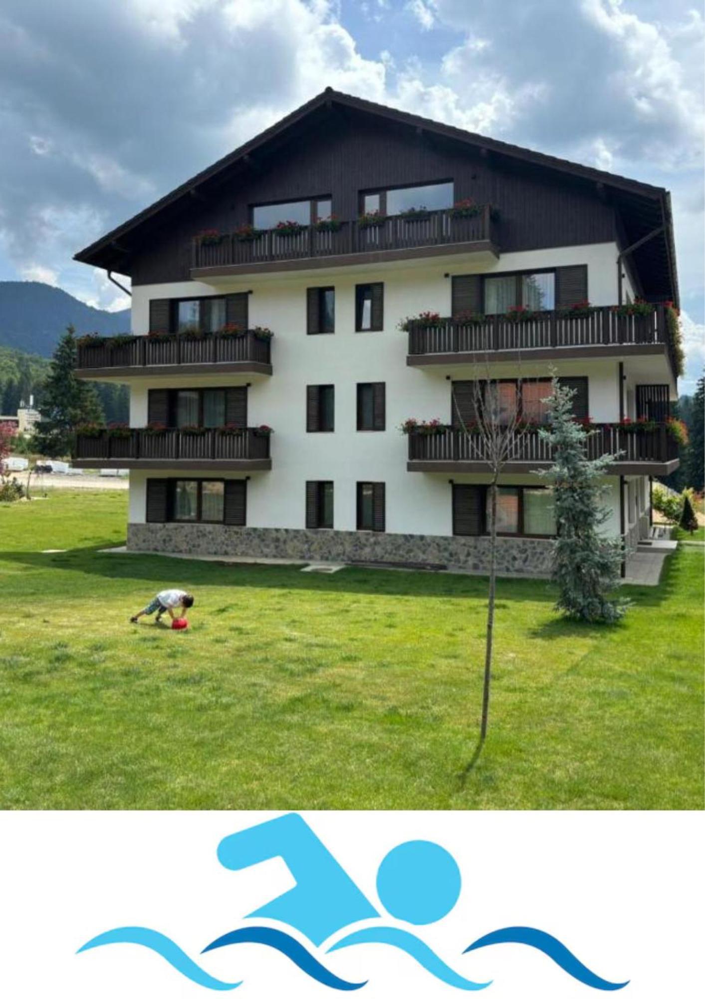 Albert Residence Aparthotel Grand Chalet With Free Spa Access To Alpin Resort Poiana Braşov Dış mekan fotoğraf